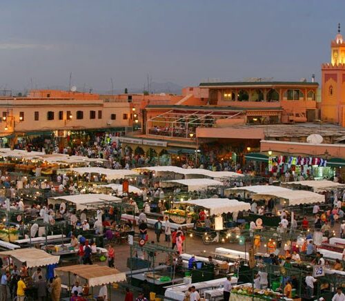 Plaza Yamaa el Fna el rincón más representativo de Marrakesh