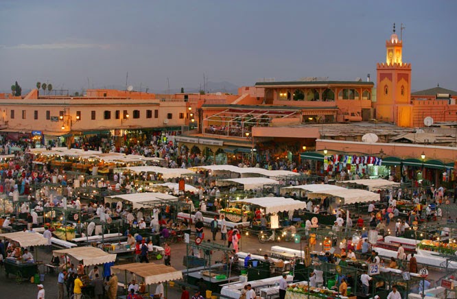 Plaza Yamaa el Fna el rincón más representativo de Marrakesh