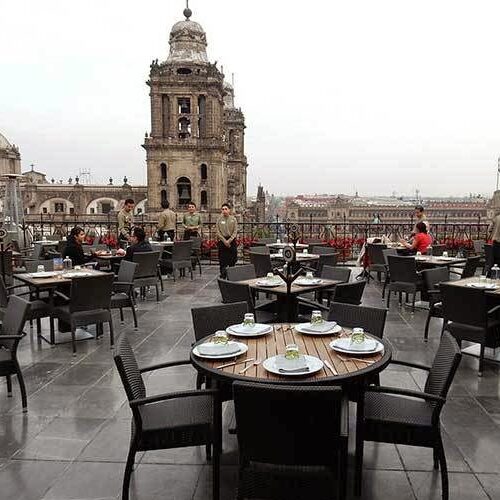 Terraza El Balcón del Zócalo, experiencia gastronómica de altura