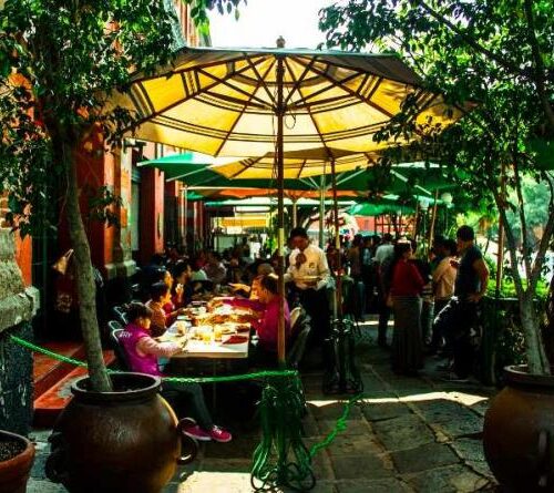 fonda san angel restaurante sur cdmx