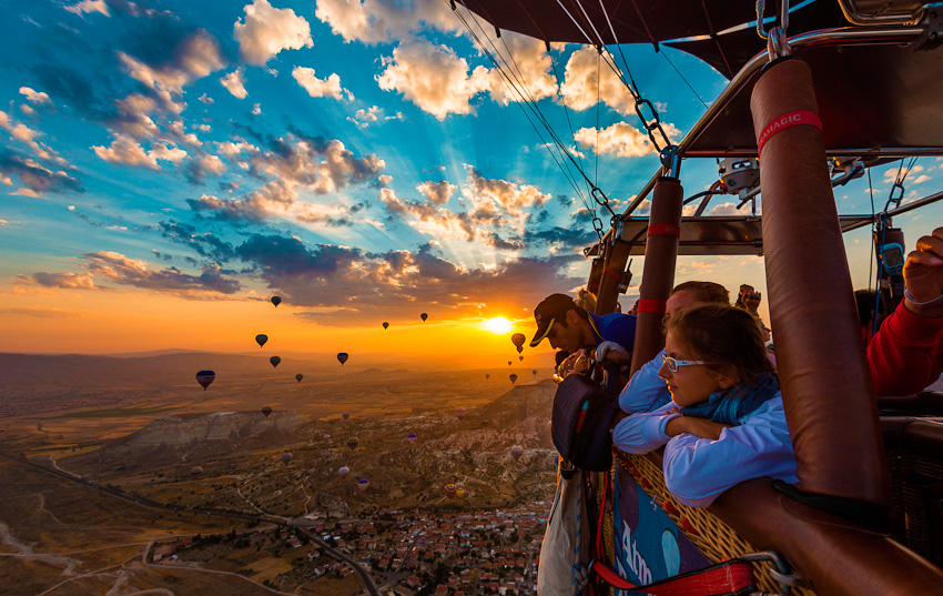 como por que vuela globo aerostatico