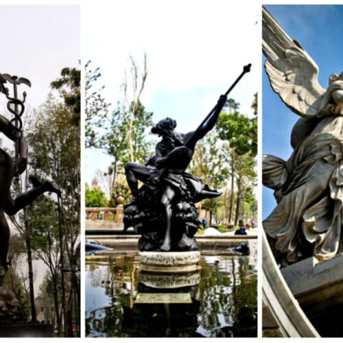 esculturas alameda central centro historico