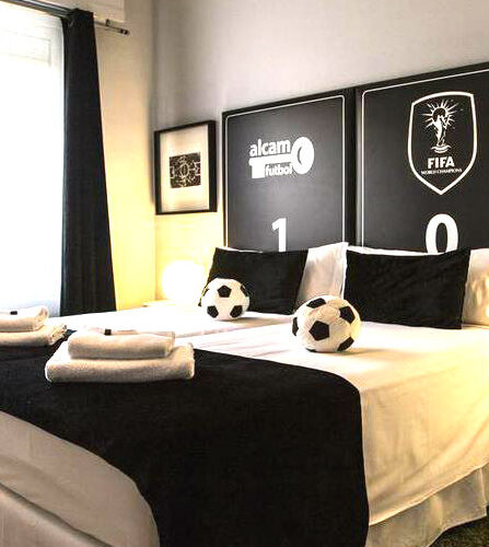 hoteles futboleros mundo
