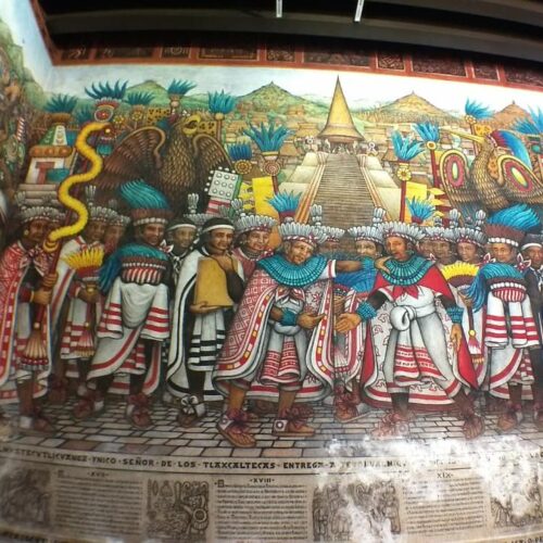 murales tlaxcala donde estan cultura prehispanica