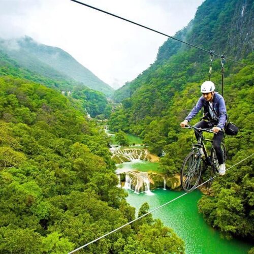 skybike tirolesa huasteca potosina