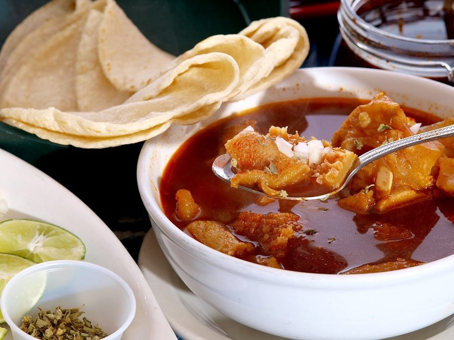 Menudo de Nuevo León comida típica de Nuevo León