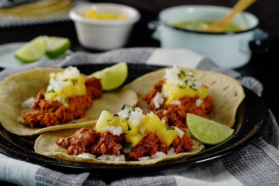 Tacos al Pastor de Atún