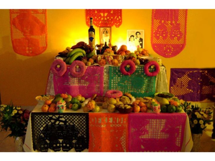 Altar de Muertos ¿Qué significan escalones y 16 elementos?