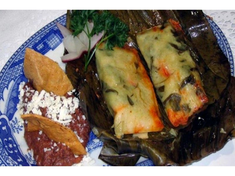 Gastronomía de Chiapas: Tamales de chipilín 