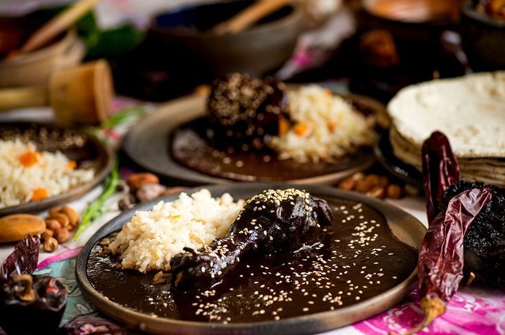 Gastronomía de Oaxaca mole negro 