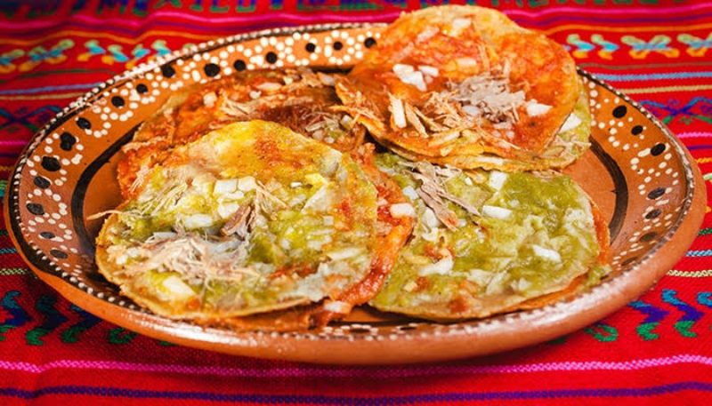 Comida Típica de Puebla. Chalupas Puebla.