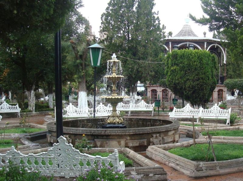 Jardin Rafael Páez Zacatecas.