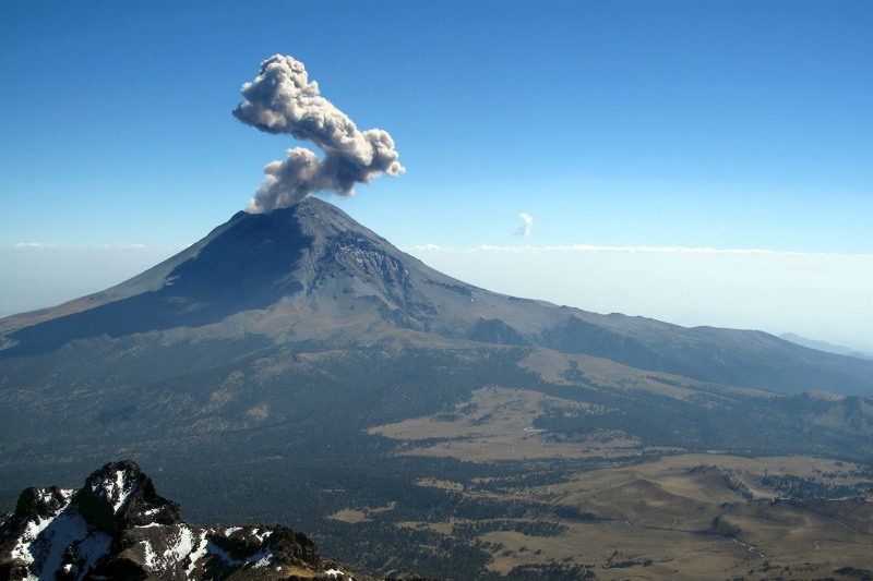 Curiosidades del Volcán Popocatépetl