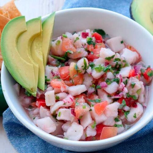 ceviche de pescado
