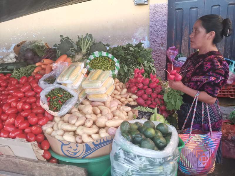 viaje a guatemala mercado