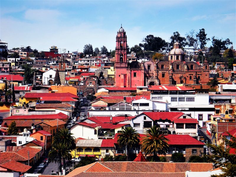 Tlalpujahua Michoacán, arquitectura