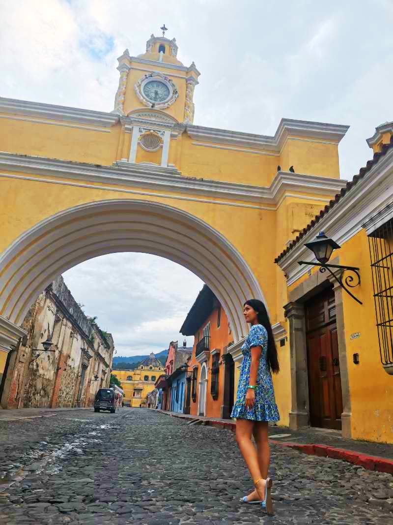 viaje a Guatemala Arco