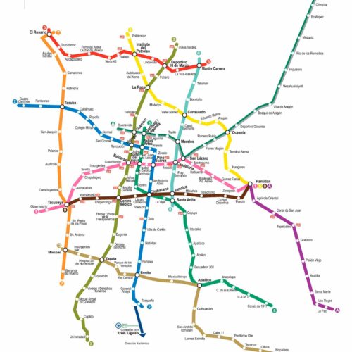 mapa del metro
