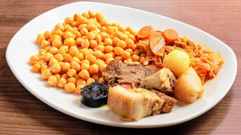 Cocido madrileño, comida típica de España-