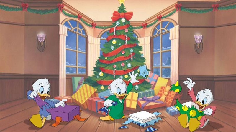 Mickey celebra la navidad peliculas de navidad de Disney