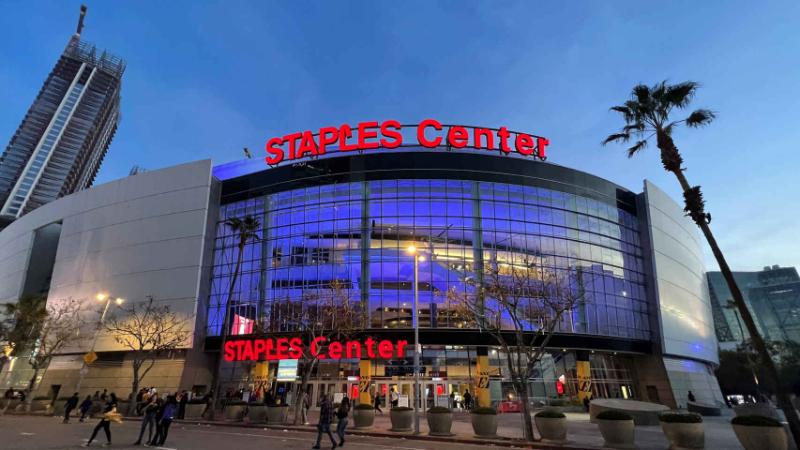 Staples center. 