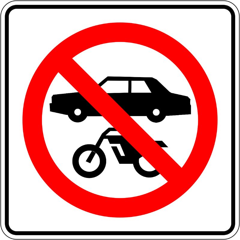De las 19:00 a las 22:00 horas está prohibido el uso de vehículos automotores