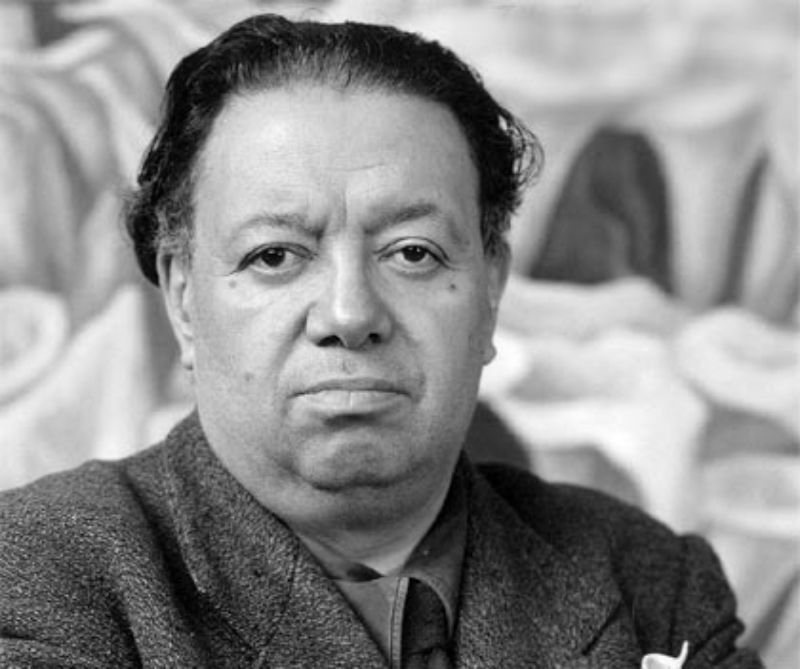Diego Rivera, autor de un Sueño de una tarde dominical
