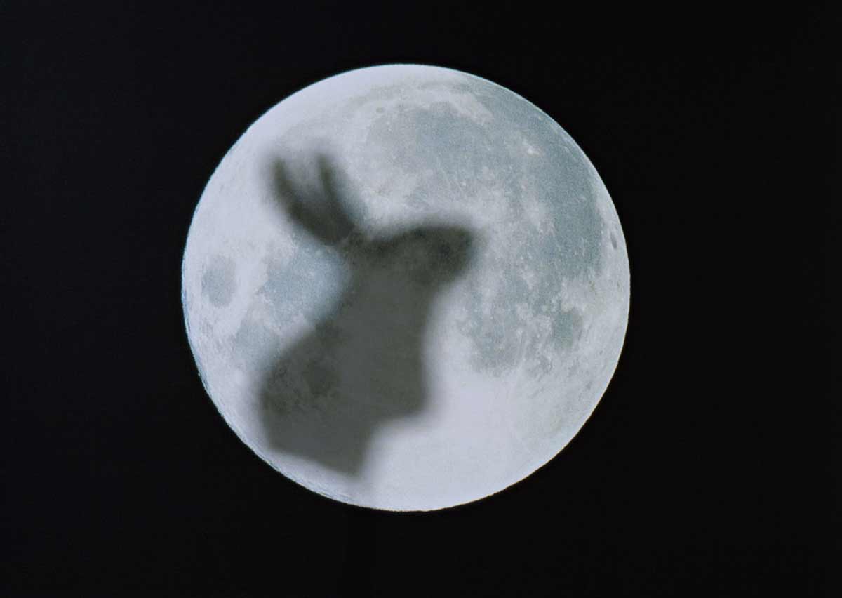 leyenda del conejo en la luna
