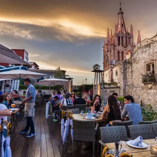 Terrazas en San Miguel de Allende