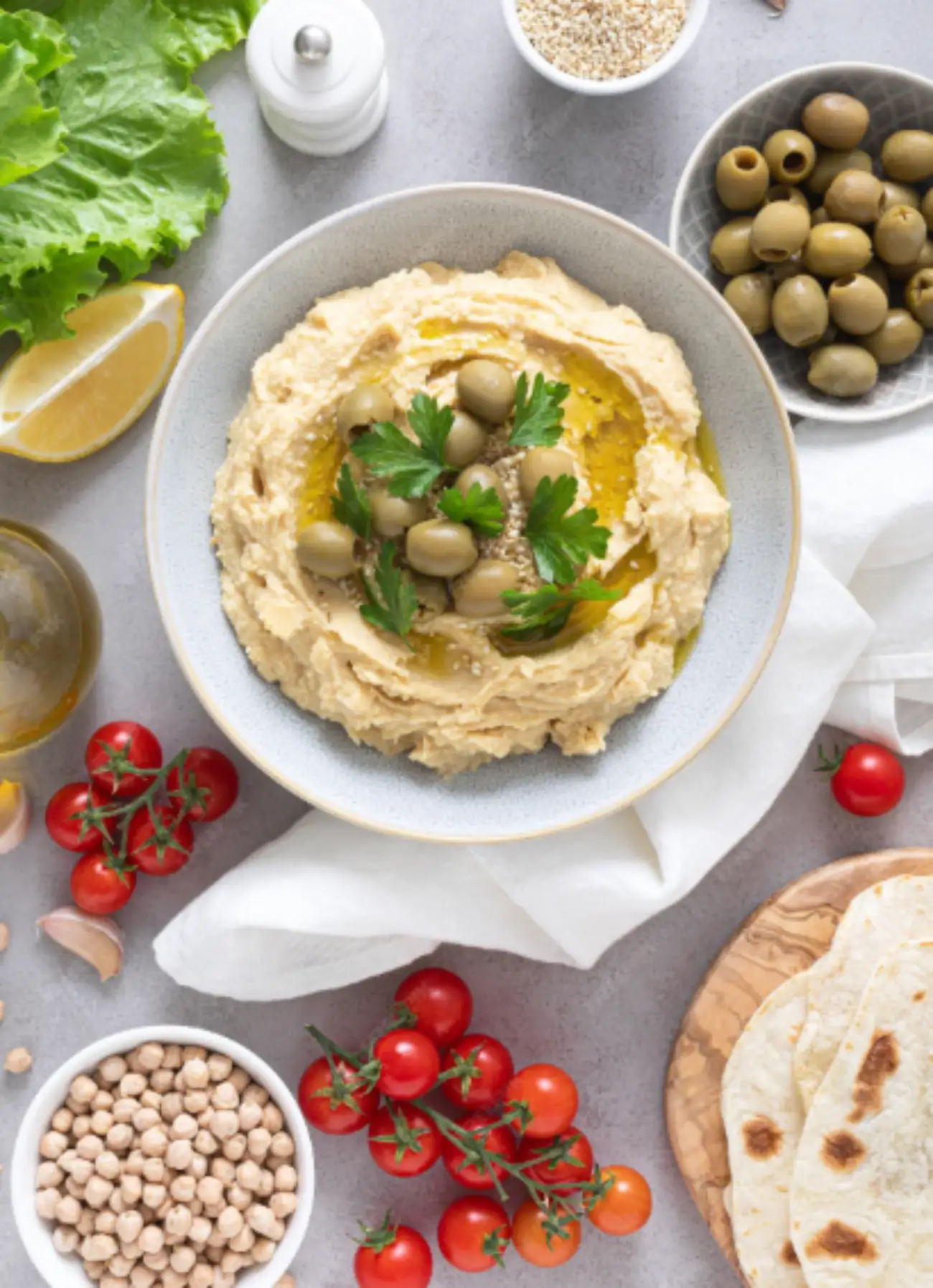 snacks mediterráneos