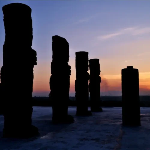 Atlantes de Tula en Hidalgo