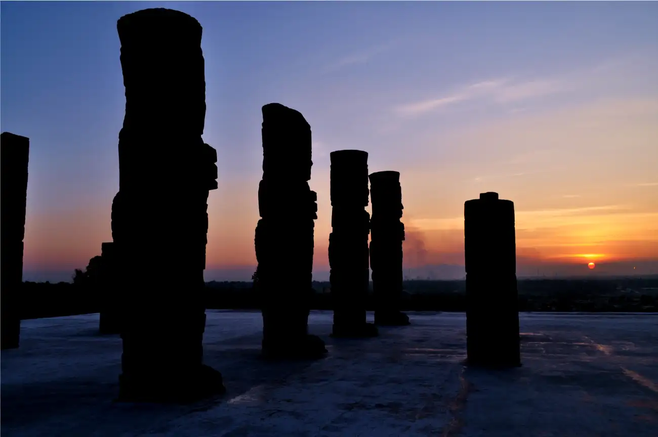 Atlantes de Tula en Hidalgo