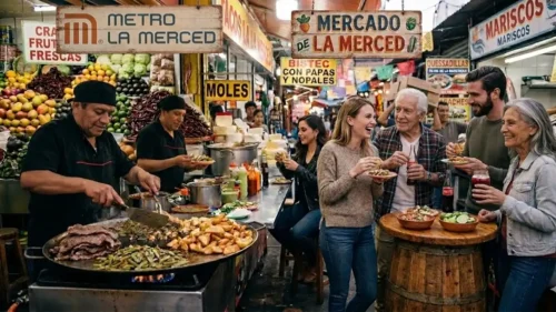 Mercados gastronómicos en la CDMX