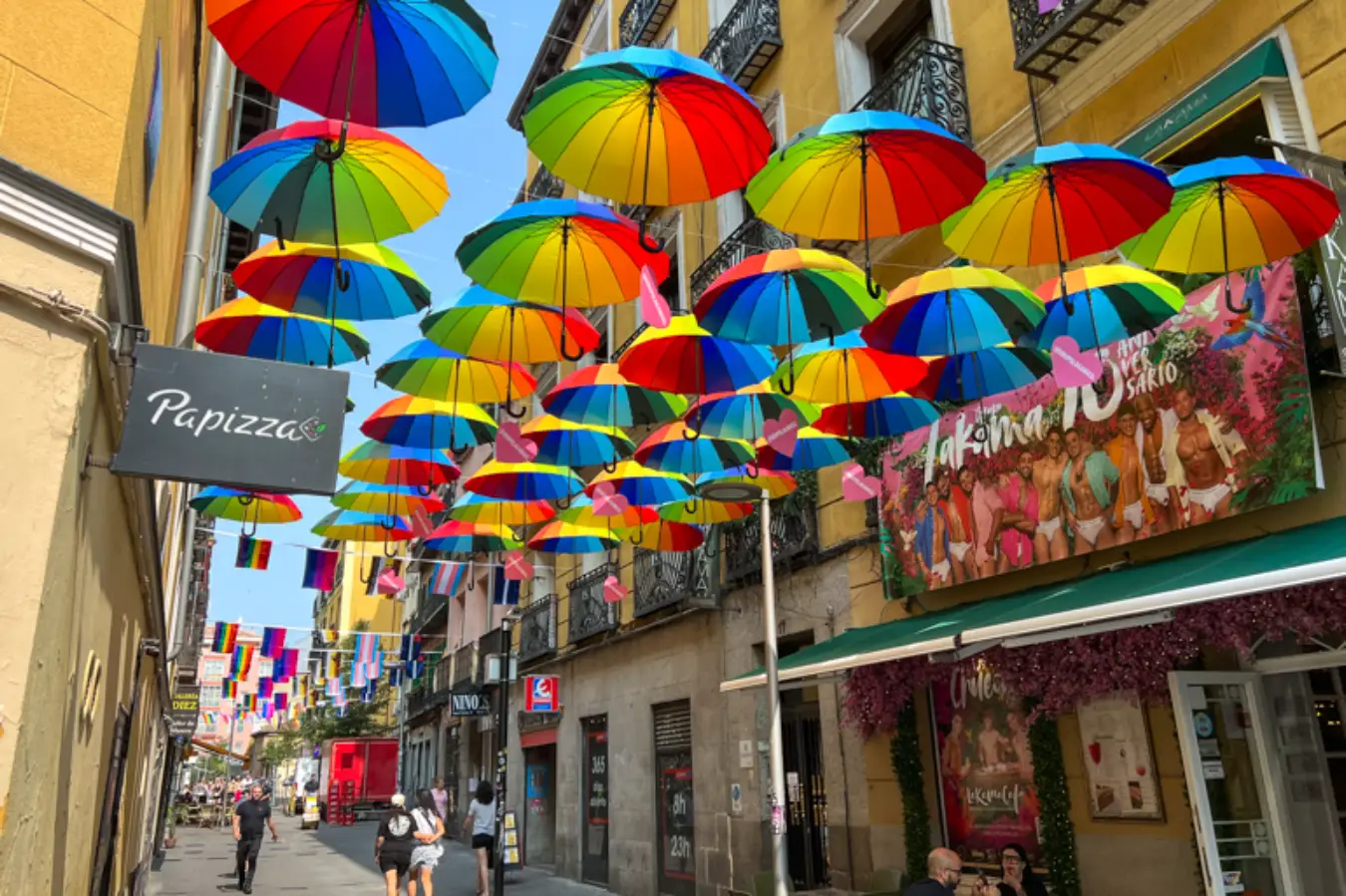 Barrio Chueca en Madrid