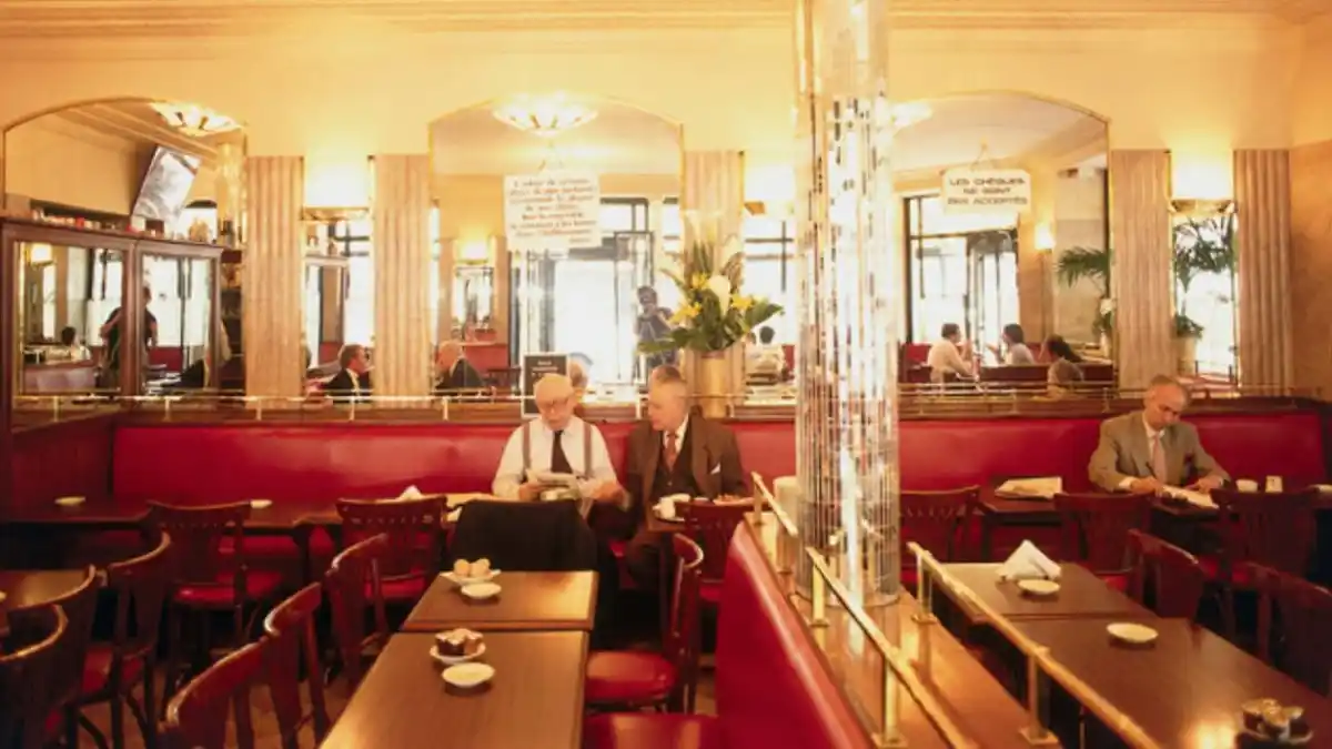 CAFETERÍAS_DE_PARÍS_VIAJA_BONITO_02 Café de Flore en Saint-Germain-des-Prés París
