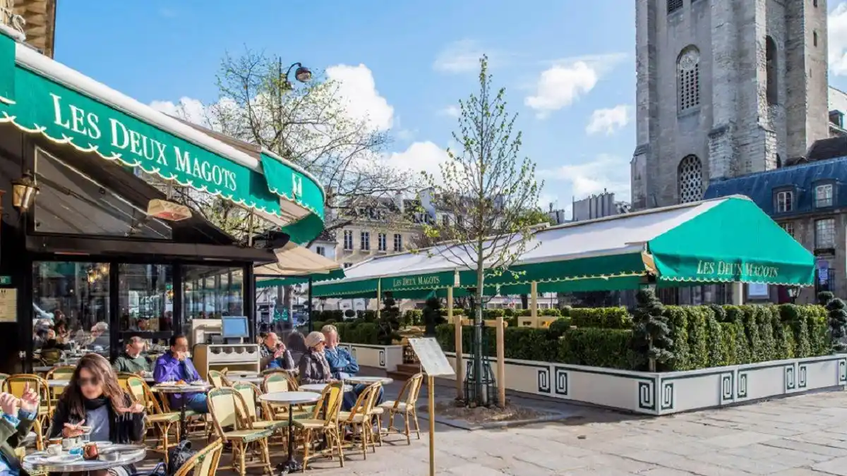 CAFETERÍAS_DE_PARÍS_VIAJA_BONITO_03 Les Deux Magots en Saint-Germain-des-Prés París